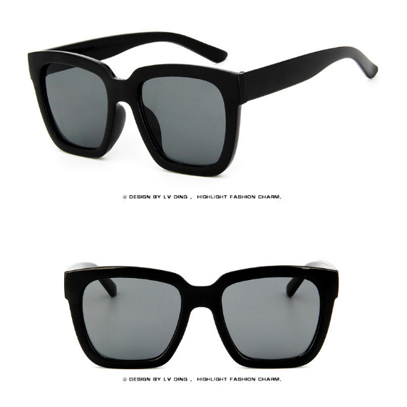 Kính râm kiểu sao Hàn Quốc Kính mắt nữ / nam UV400