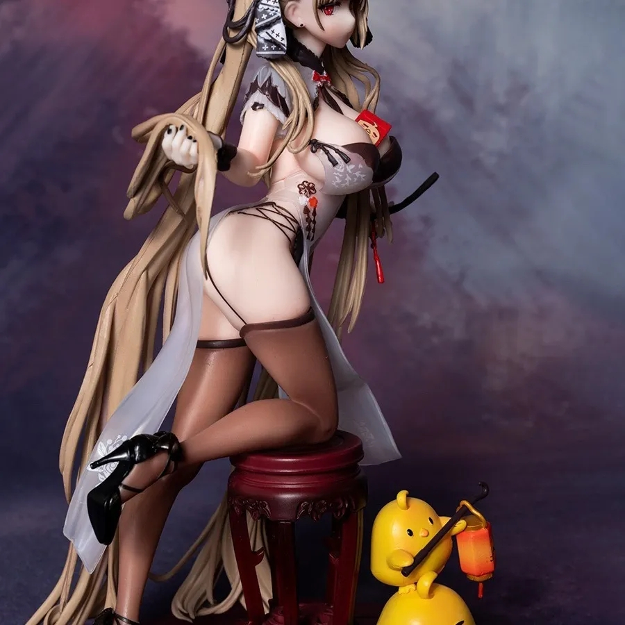 Azur Lane Mô Hình Nhân Vật Anime Cô Gái Mặc Sườn Xám Đáng Yêu