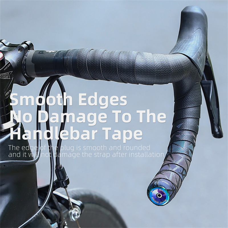 1 Cặp Nút Gắn Tay Lái Xe Đạp Bằng Hợp Kim Nhôm Chất Lượng Cao