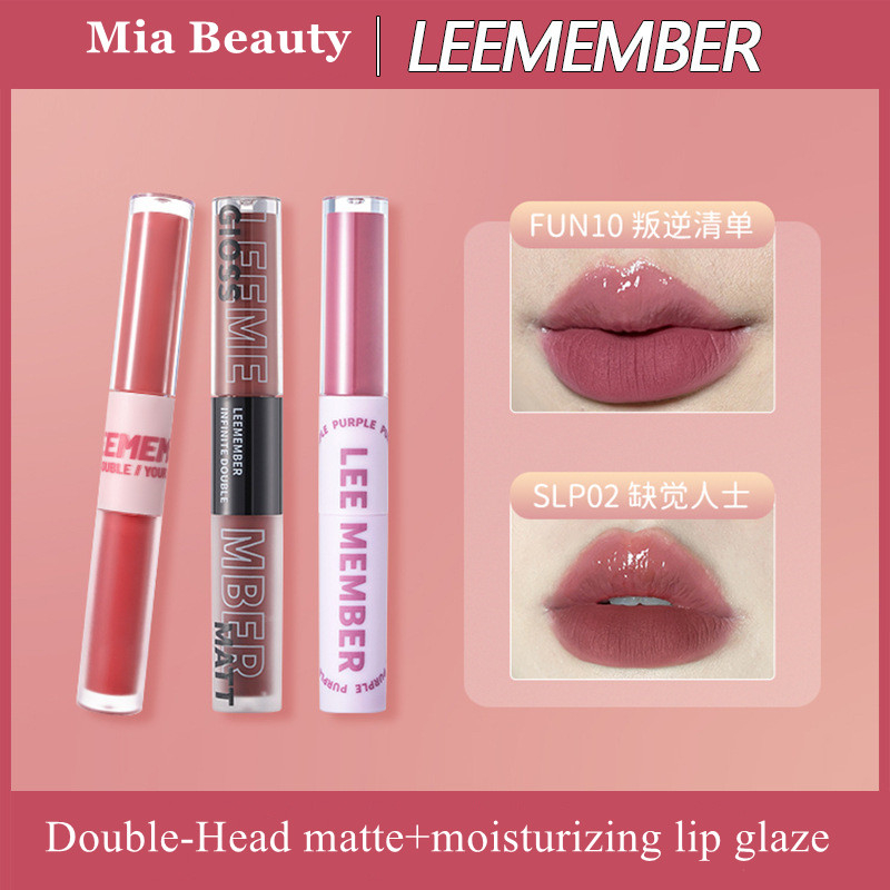 Son Kem Lì Hai Đầu Dưỡng Ẩm Trang Điểm Lâu Trôi SLP02