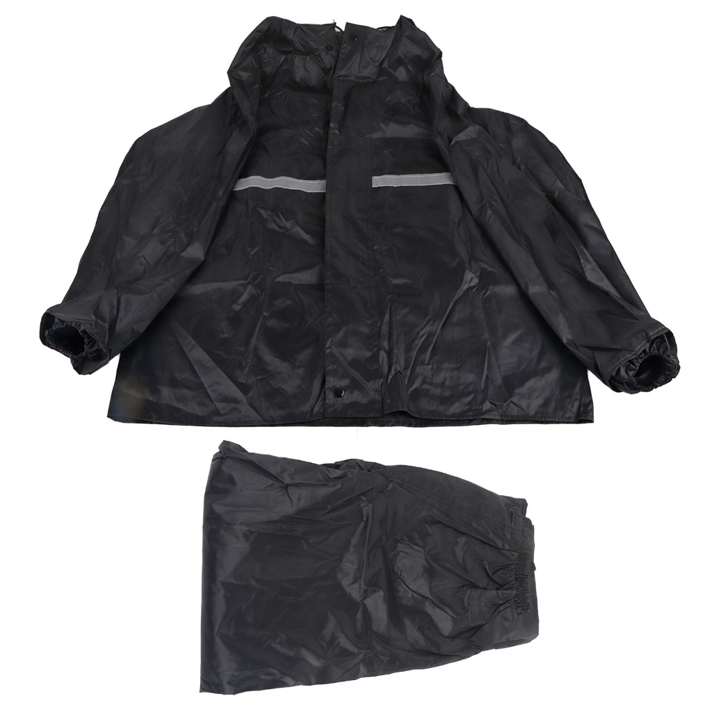 * Áo Mưa Bộ Vải Dù Có Phản Quang, Siêu Bền Không Thấm Nước Đủ Size Từ L Đến XXL Hàng Rado Dustrial E.