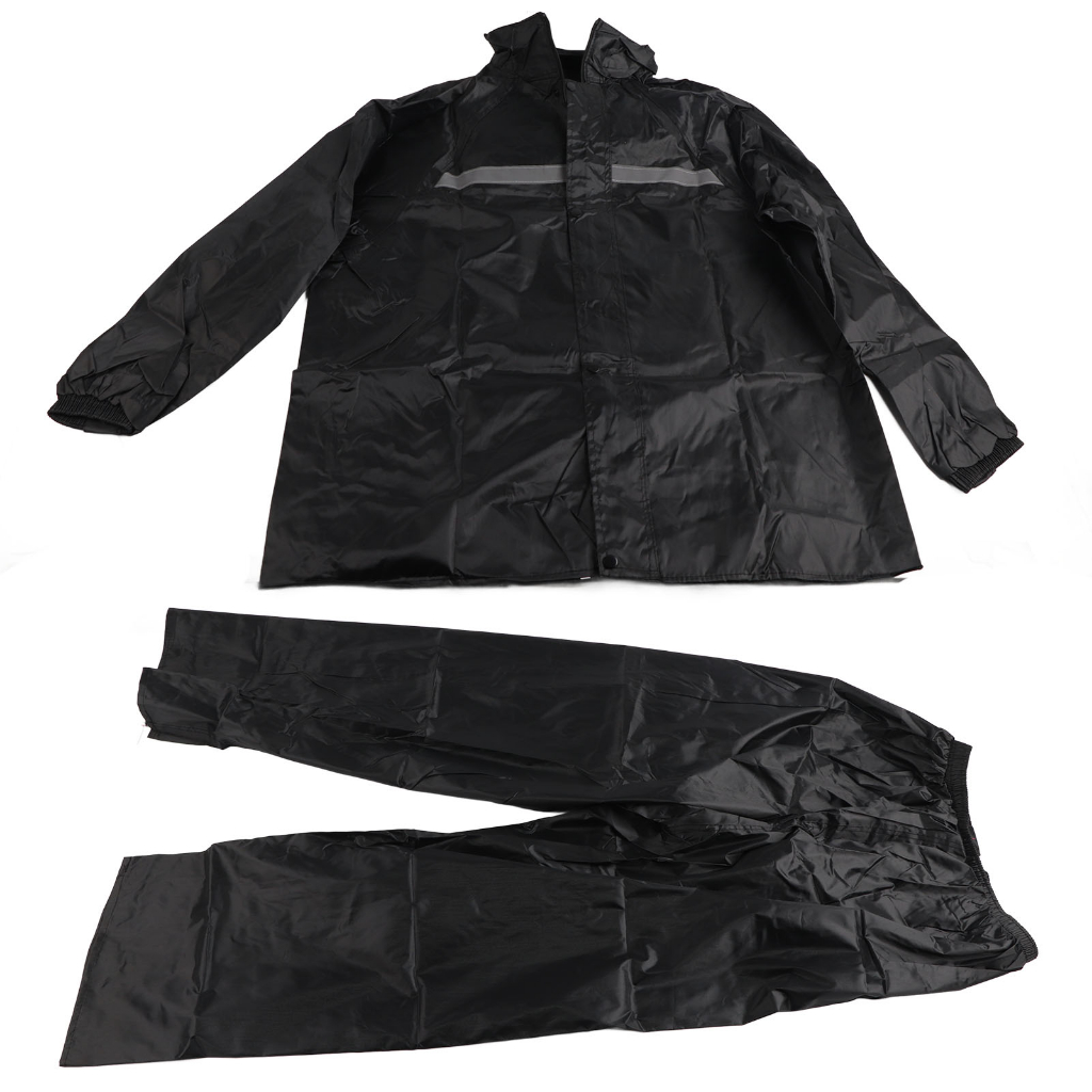 * Áo Mưa Bộ Vải Dù Có Phản Quang, Siêu Bền Không Thấm Nước Đủ Size Từ L Đến XXL Hàng Rado Dustrial E.