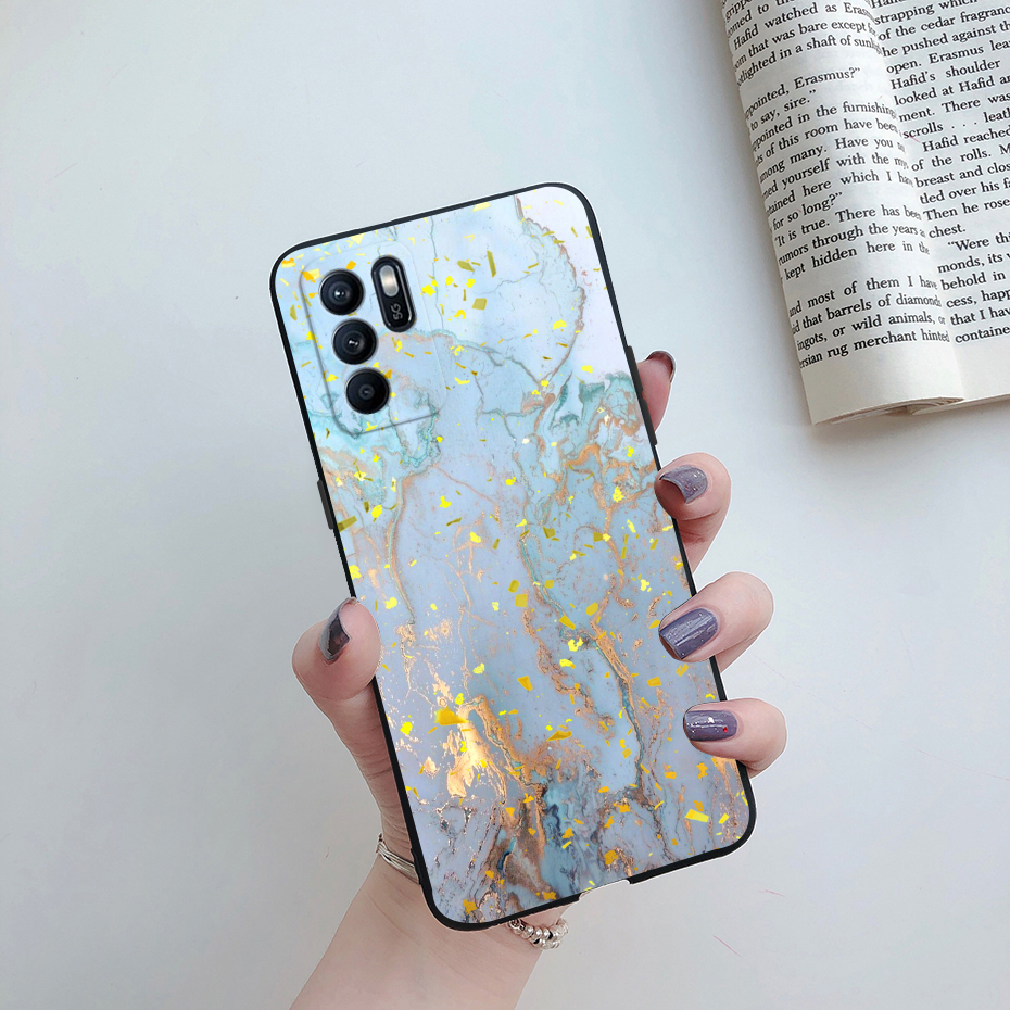 Ốp Điện Thoại TPU Silicon Mềm Họa Tiết Dễ Thương Cho OPPO Reno6 Z 5G CPH2237 Reno 6Z Reno6Z