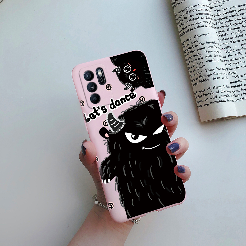 Ốp Điện Thoại TPU Silicon Mềm Họa Tiết Dễ Thương Cho OPPO Reno6 Z 5G CPH2237 Reno 6Z Reno6Z