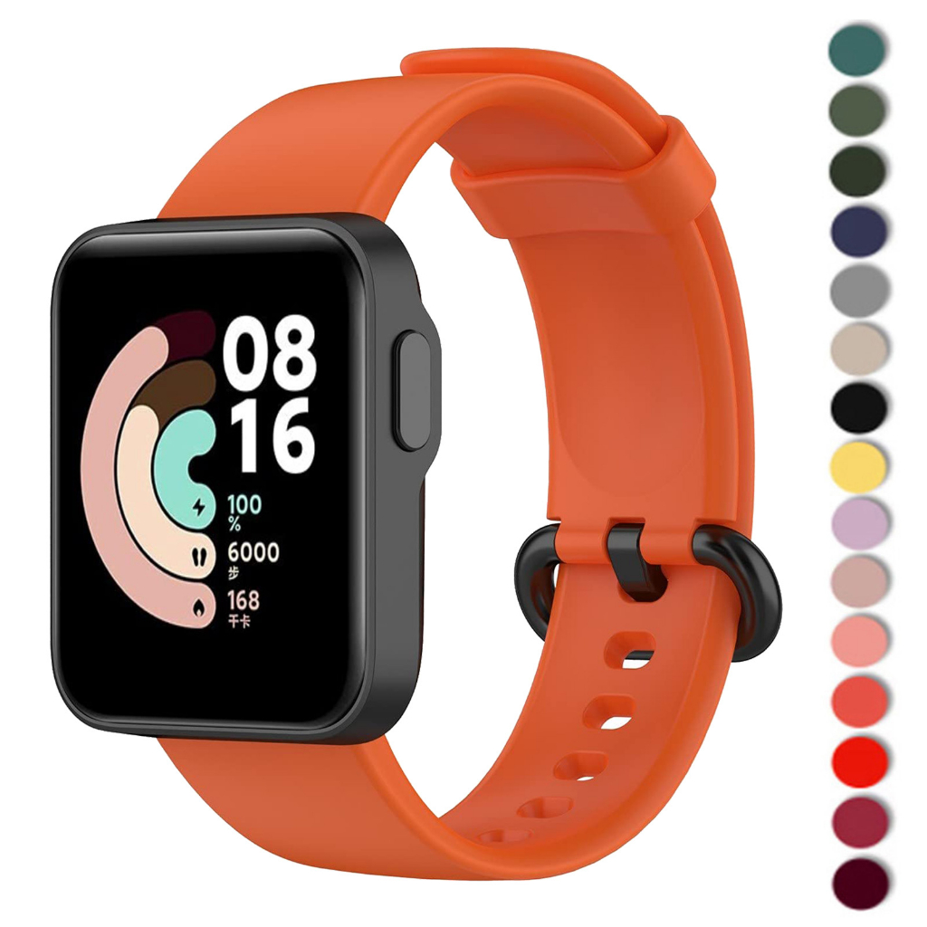 Dây Silicon Cho Xiaomi Mi Watch 2 Lite Phiên Bản Toàn Cầu Dây Đeo Đồng Hồ Thay Thế Vòng Tay Mi Watch
