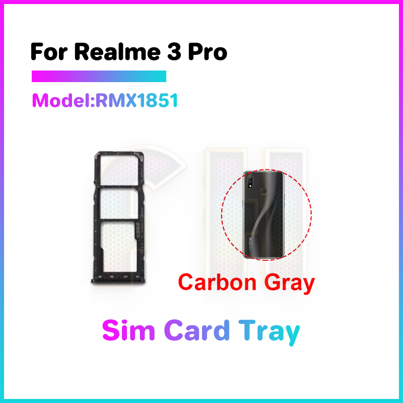 Khay Đựng Sim Điện Thoại Cho OPPO Realme 3 5 5i 5S 6 6i 6s 7 7i 8 8i 9 9i Pro 4G 5G
