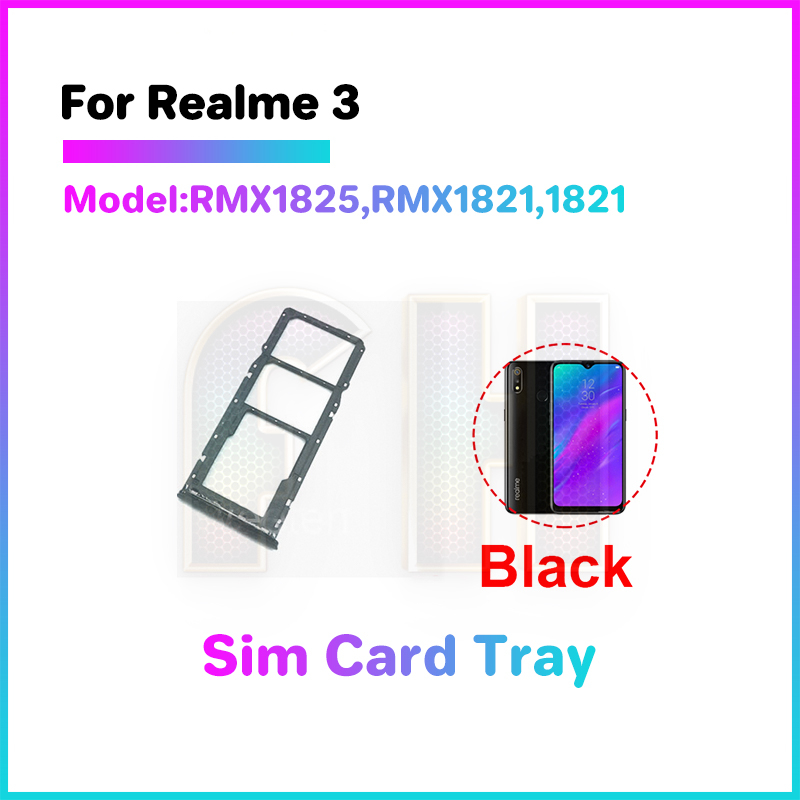 Khay Đựng Sim Điện Thoại Cho OPPO Realme 3 5 5i 5S 6 6i 6s 7 7i 8 8i 9 9i Pro 4G 5G