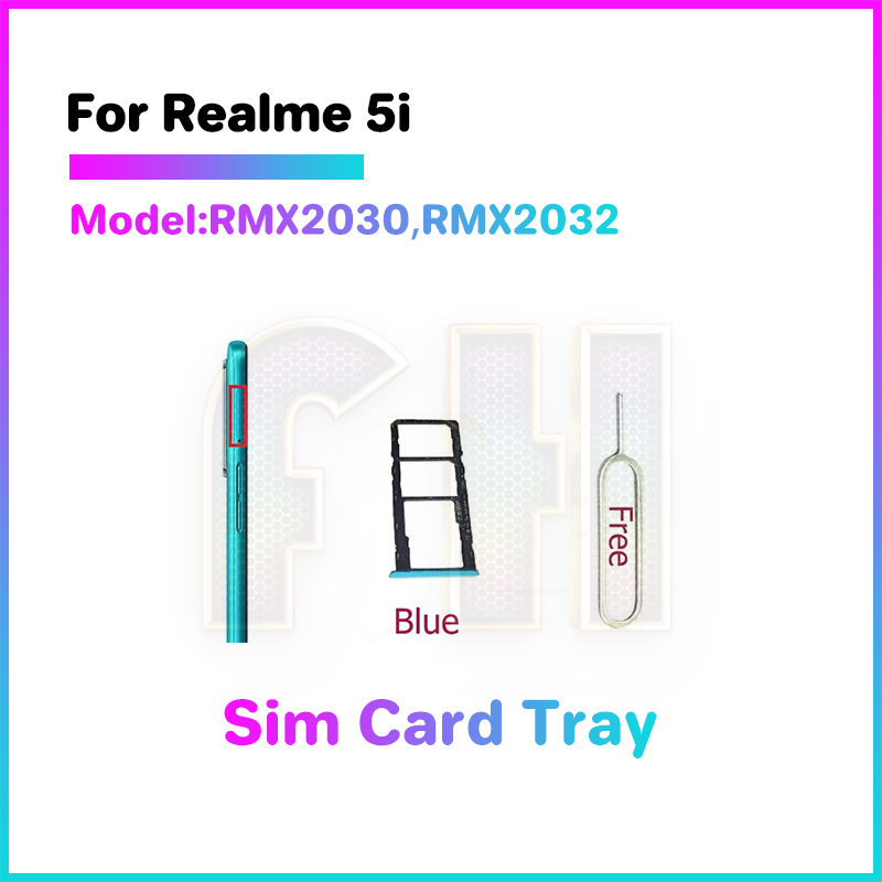 Khay Đựng Sim Điện Thoại Cho OPPO Realme 3 5 5i 5S 6 6i 6s 7 7i 8 8i 9 9i Pro 4G 5G