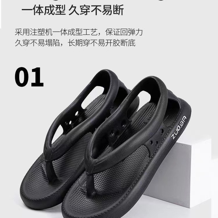 Dép Xỏ Ngón Đế Dày Chống Trượt Thời Trang Mùa Hè 2022 Mới Cho Cặp Đôi