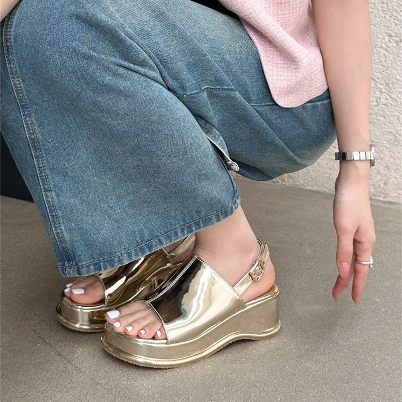 Giày Sandal Hở Mũi Đế Mềm Thời Trang Dành Cho Nữ