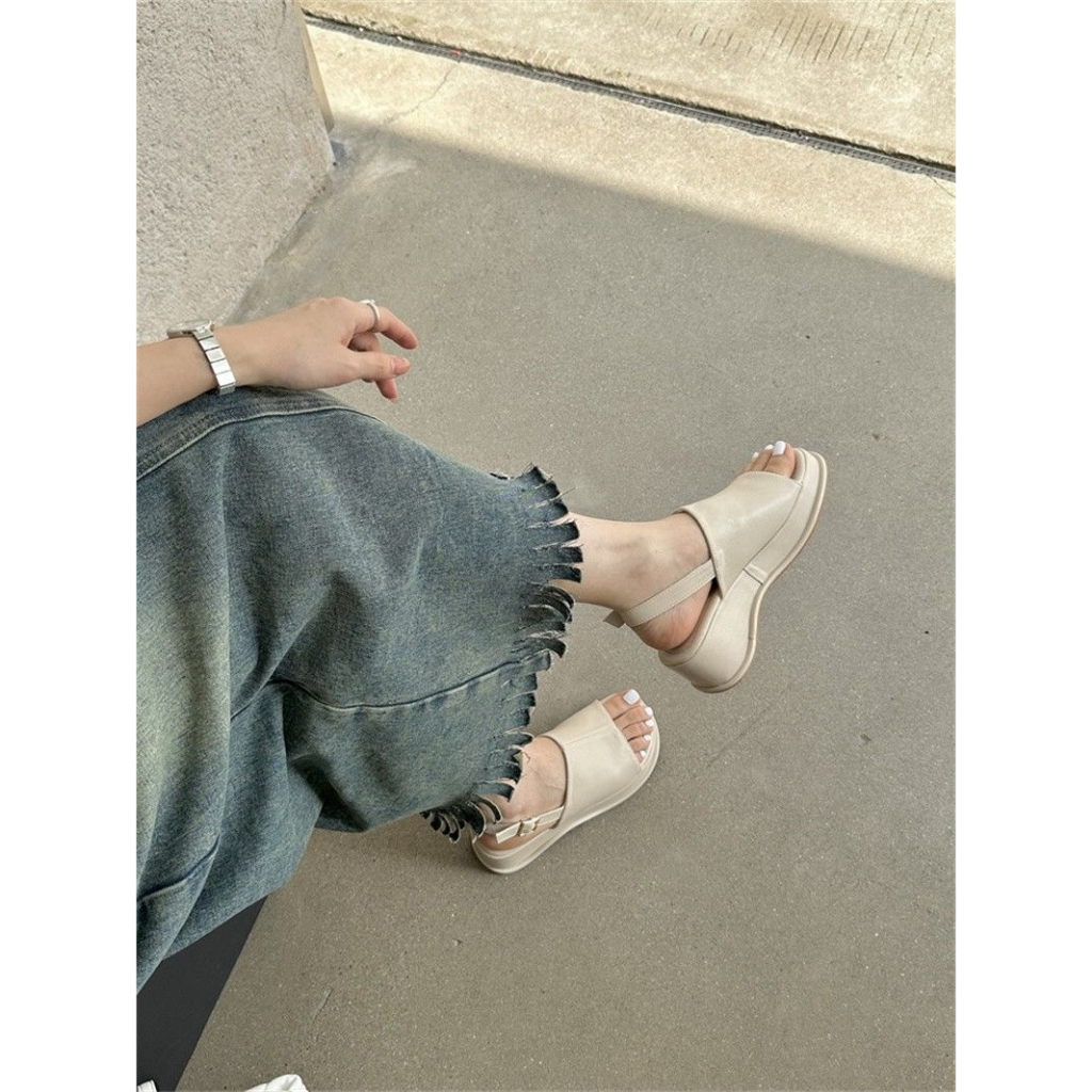 Giày Sandal Hở Mũi Đế Mềm Thời Trang Dành Cho Nữ