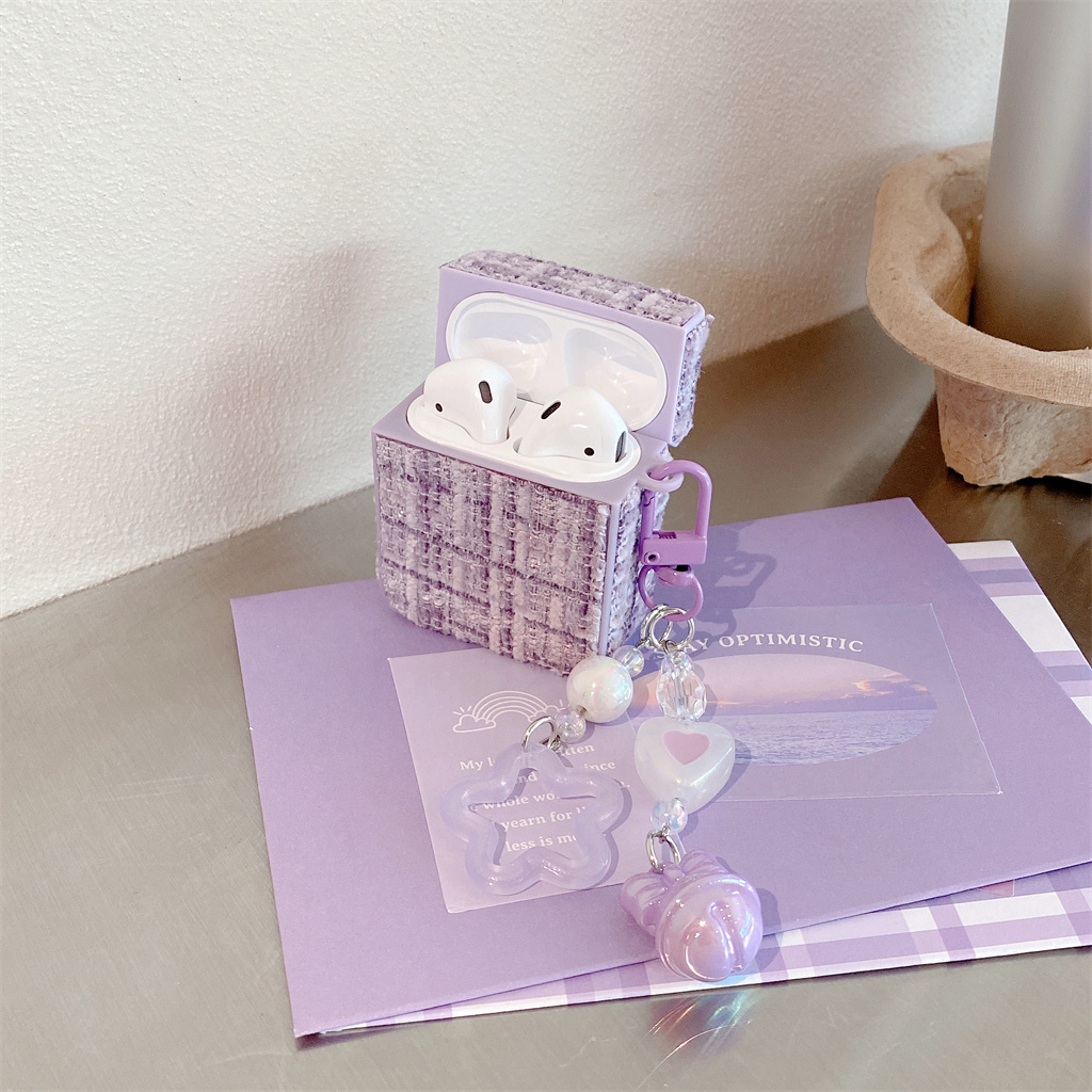 Ốp Bảo Vệ Hộp Đựng Tai Nghe AirPods 1 / 2 / 3 Hình Trái Cam Xinh Xắn