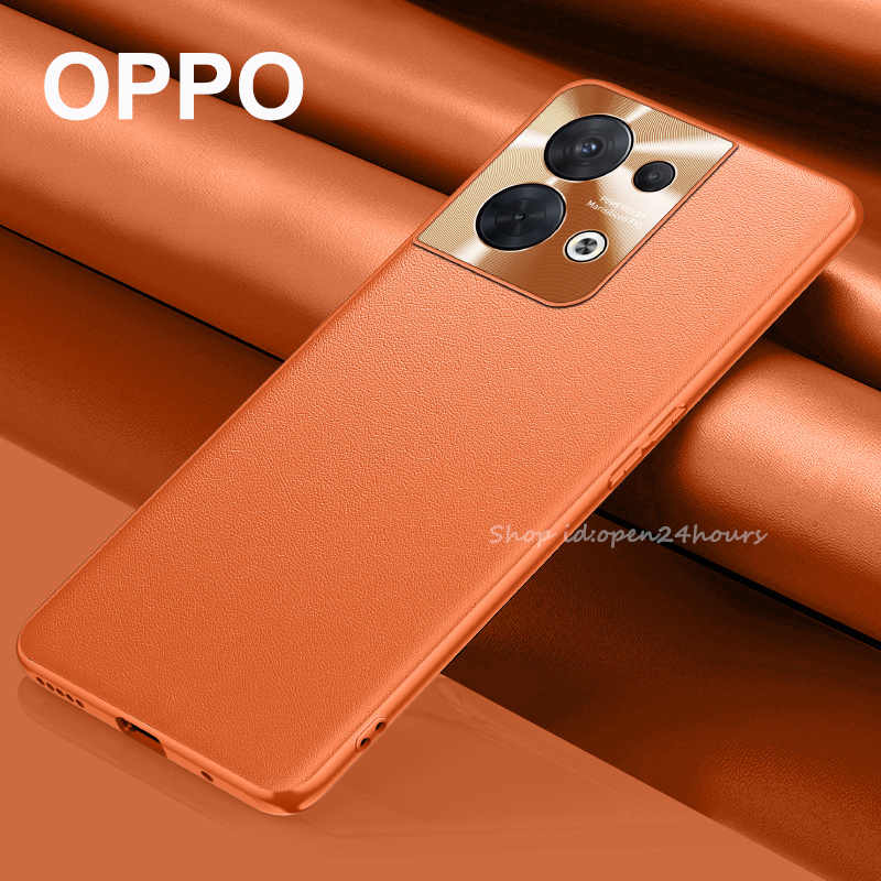 Ốp Cho OPPO Reno 8 Pro 5G Find X5 Pro Reno 7/6/5 Pro Find X3/X2 Pro Ốp Điện Thoại Kim Loại Chống Rơi Hình Máy Ảnh Nhiều Màu Sang Trọng
