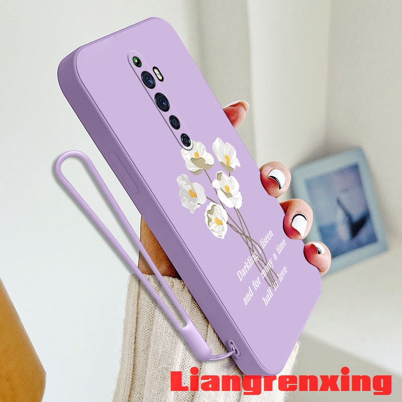 Ốp Điện Thoại Silicon Mềm Chống Sốc Họa Tiết Hoa YTBH01 Cho OPPO reno 2F reno2 F reno 2 F reno 2