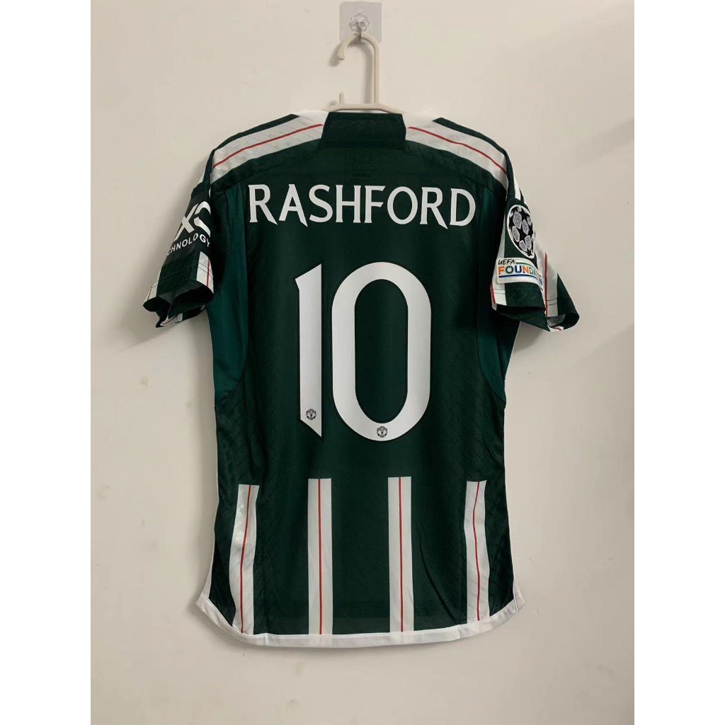 MANU Áo Thun Bóng Đá Size S-2XL * Số 23-24