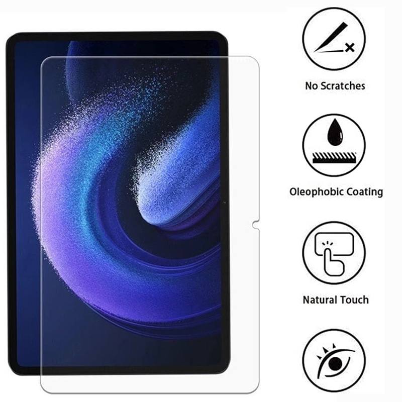 Kính Cường Lực 9H Chống Cháy Nổ Cho Xiaomi RedMi Pad 6 Mi Pad 6 5 4 8 Plus 8.0 10.1 10.61 11 12.4