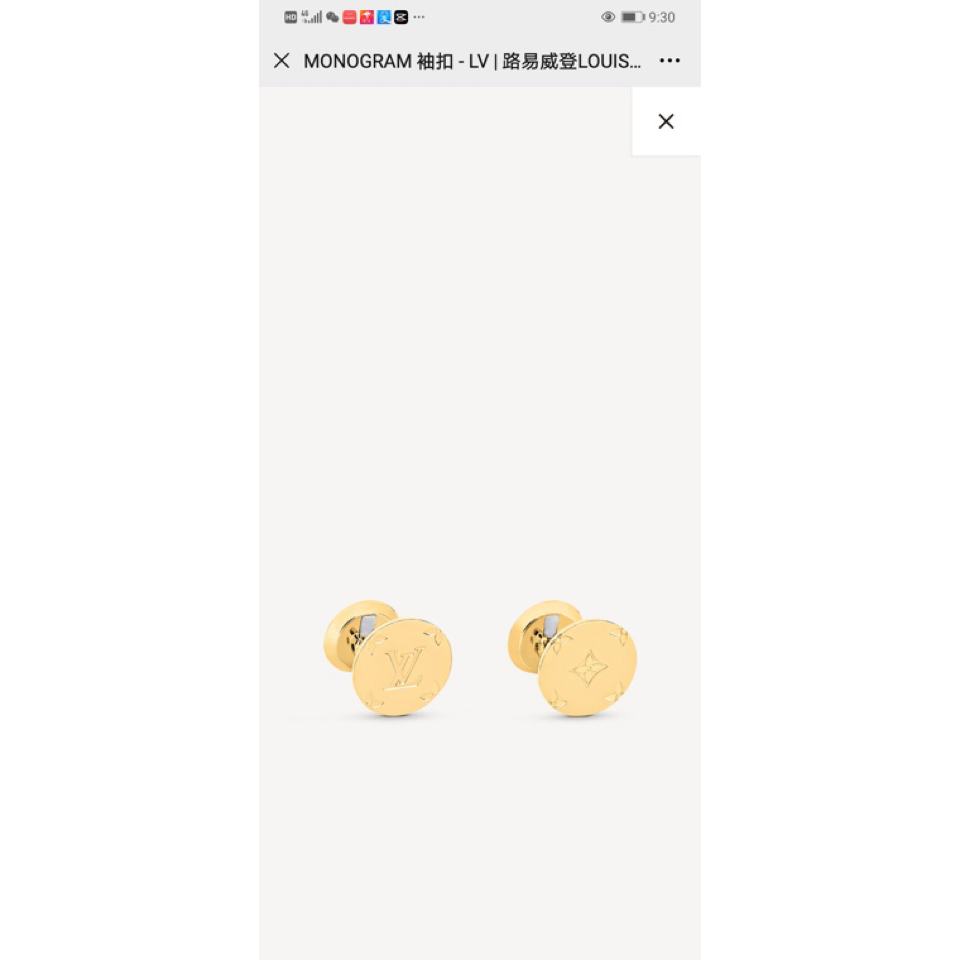 Khuyên Tai In Logo L & V Cổ Điển Mới 2023 Cá Tính Dành Cho Bạn Nữ