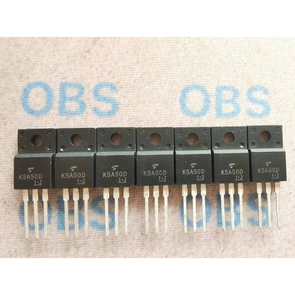 ((10 Chiếc) Ống Hiệu Ứng Trường K5A50D TK5A50D TO-220F 5A 500V Nhập Khẩu