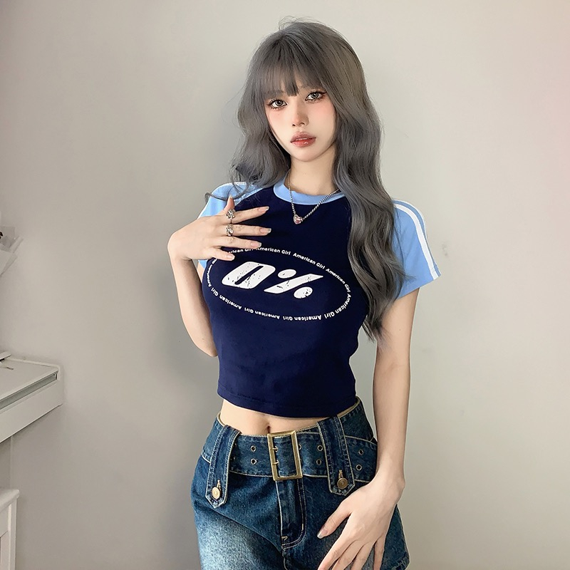 GD1 Áo phông áo croptop áo baby tee American Vintage 2023 New Style MA3120