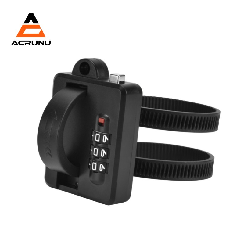 ACRUNU Ổ Khóa Mật Khẩu Kèm Móc Chống Trộm Tiện Dụng Cho Xe Đạp
