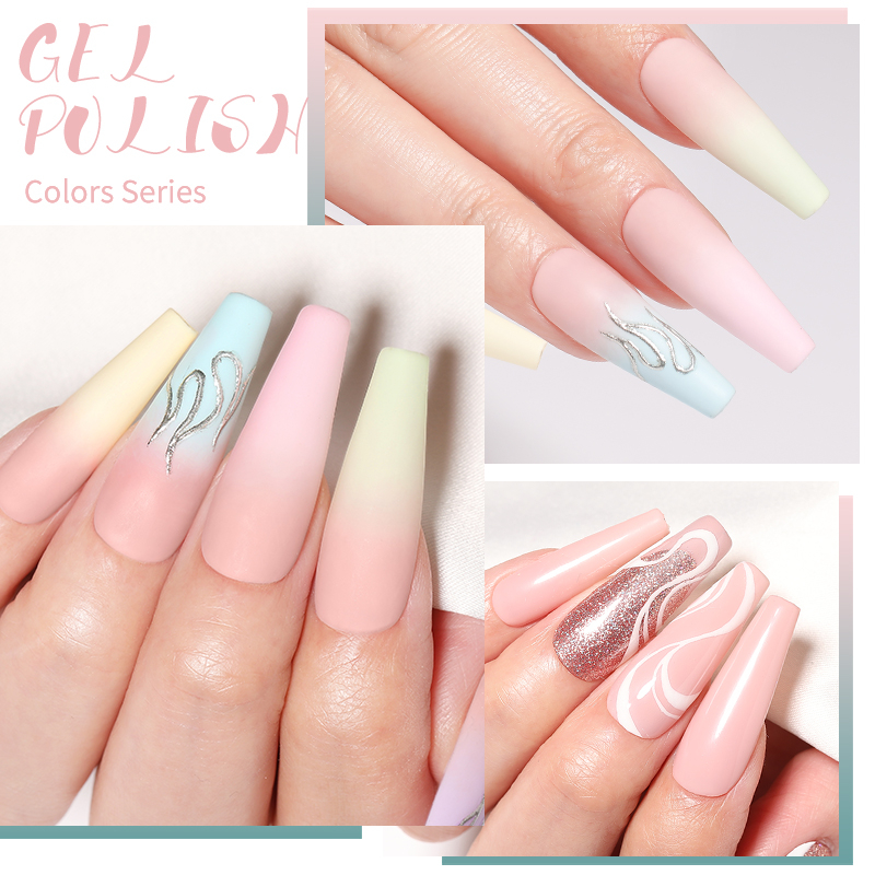 BORN PRETTY Gel Sơn Móng Tay Chuyên DụNg Trang Trí MóNg Có ĐèN LED 7ML