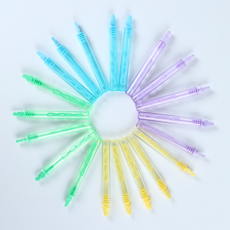 Set 10 / 20 Cây Đũa Thổi Bong Bóng Màu Neon Trang Trí Tiệc