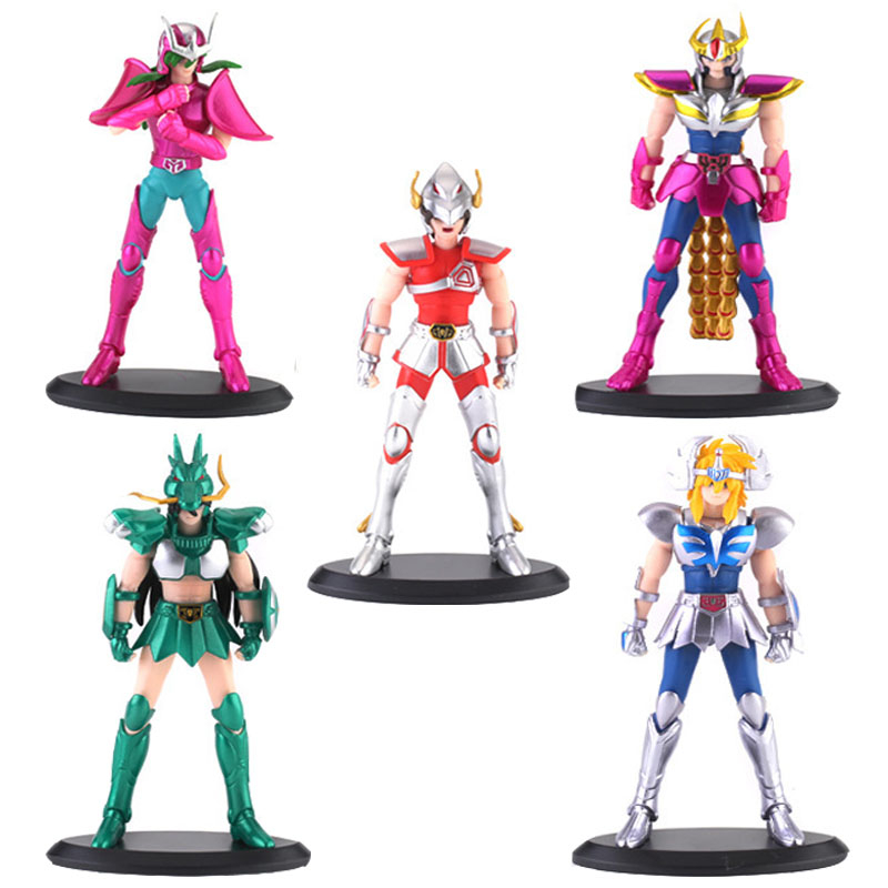 Mô Hình Đồ Chơi Nhân Vật Saint Seiya Myth Bằng PVC PVC Ikki Shiryu Hyoga Seiya Shun