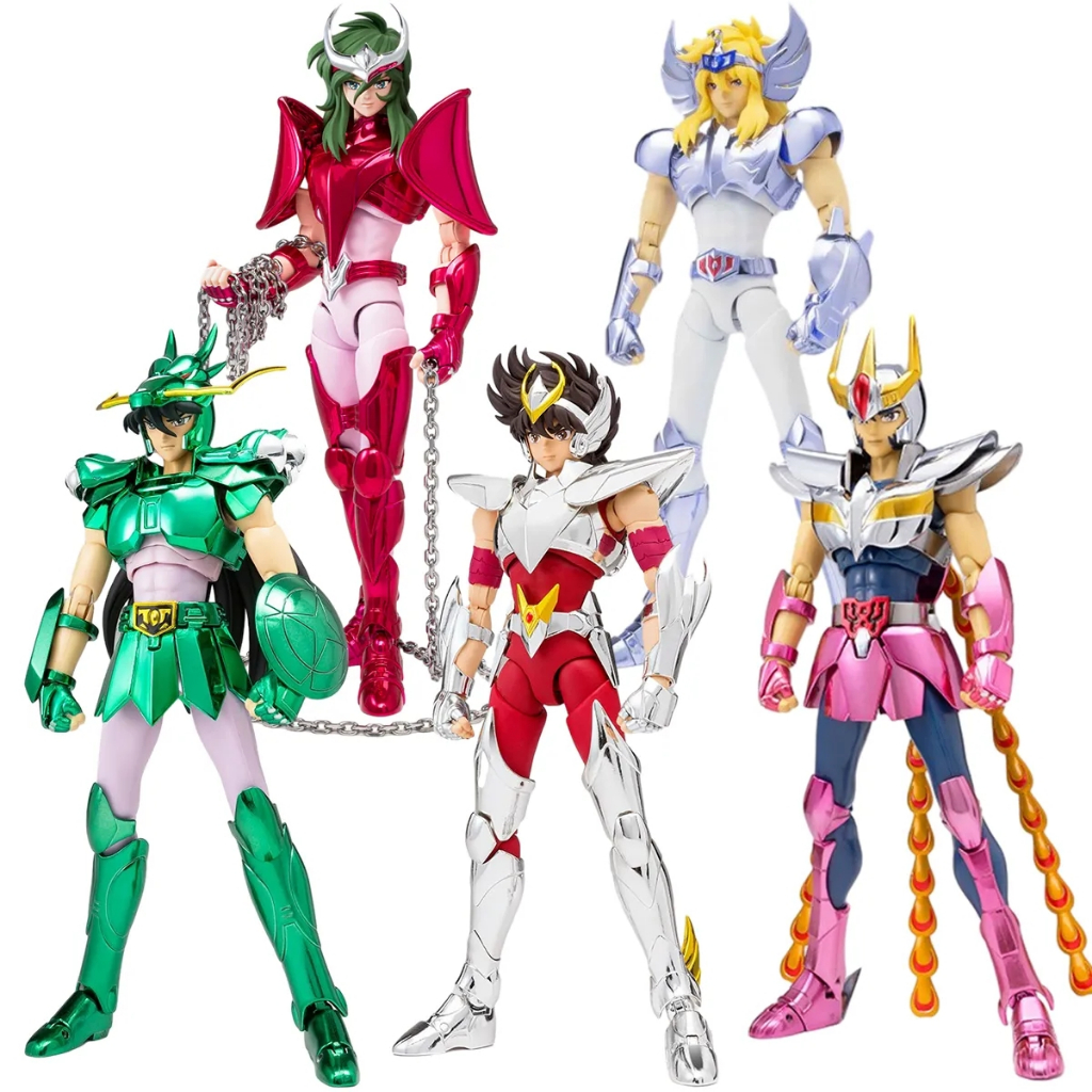 Mô Hình Đồ Chơi Nhân Vật Saint Seiya Myth Bằng PVC PVC Ikki Shiryu Hyoga Seiya Shun