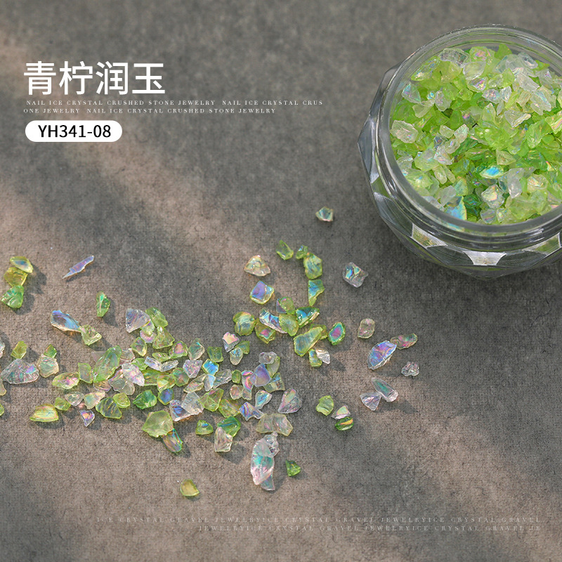 Đá Pha Lê Phân Cực Tự Nhiên 3D Dùng Trang Trí Móng Tay DIY