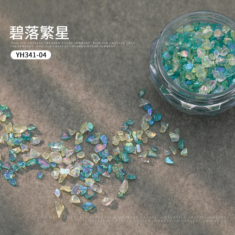 Đá Pha Lê Phân Cực Tự Nhiên 3D Dùng Trang Trí Móng Tay DIY