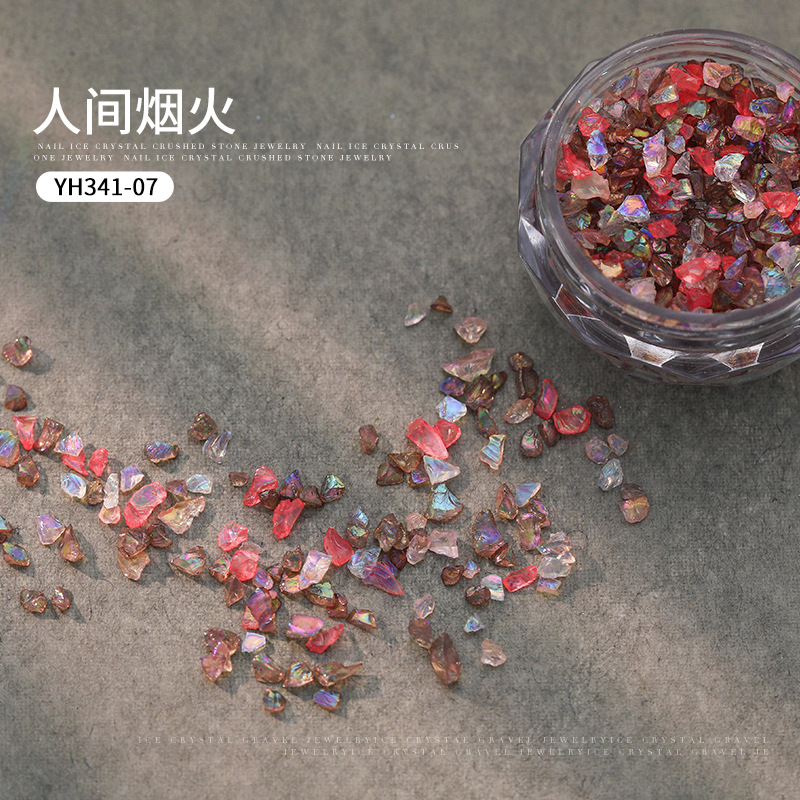 Đá Pha Lê Phân Cực Tự Nhiên 3D Dùng Trang Trí Móng Tay DIY