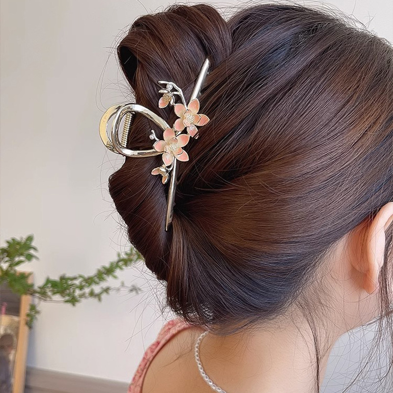 Kẹp Tóc Hoa Tinh Xảo Xinh Xắn Thời Trang Mùa Hè Cho Nữ