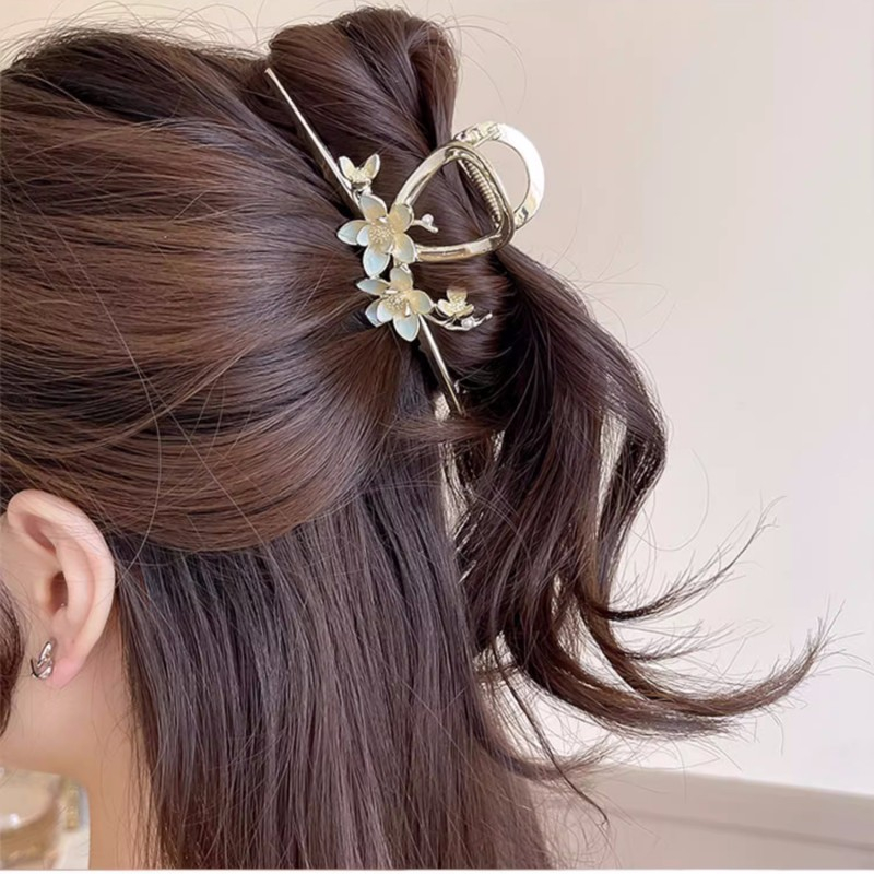 Kẹp Tóc Hoa Tinh Xảo Xinh Xắn Thời Trang Mùa Hè Cho Nữ