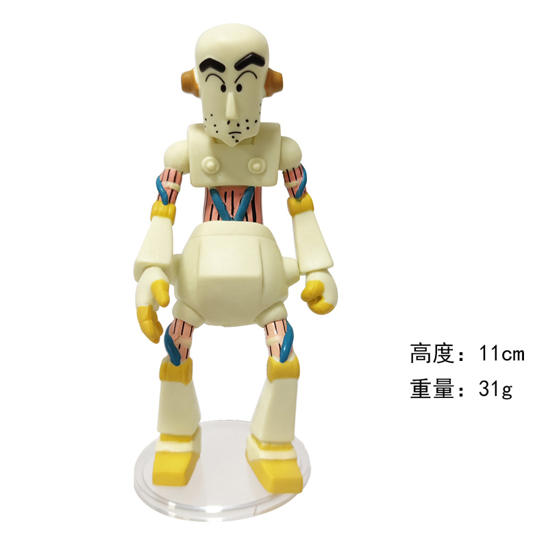 Set 8 Mô Hình Đồ Chơi Nhân Vật yoshito usui shin-chan nohara shinnosuke sakurada nohara Shio Tak Sakura robot Bằng pvc