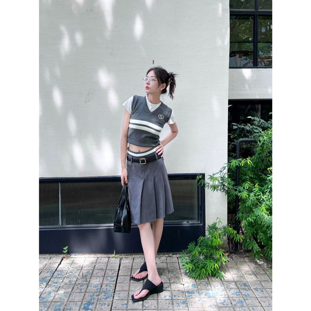 Dép Đế Xuồng Dày Mũi Vuông Phong Cách Pháp Thời Trang Mùa Hè Hàng Mới 2023 Dành Cho Bạn Nữ