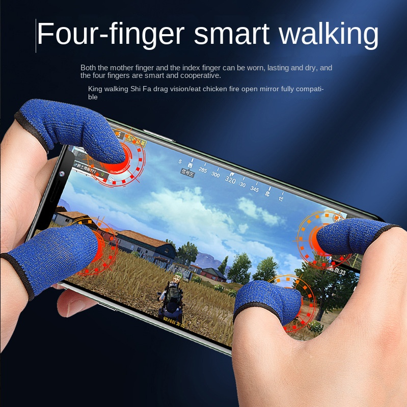 Cũi ngón tay chơi game Monster siêu mỏng thoáng khí chống mồ hôi