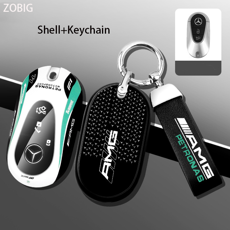 Vỏ Bọc Chìa Khóa Điều Khiển Từ Xa Cho Xe Hơi Mercedes-Benz W206 C-Class C200 C300 Benz S-Class W223