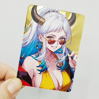 Bộ sưu tập thẻ bài kim loại hình nhân vật anime one piece