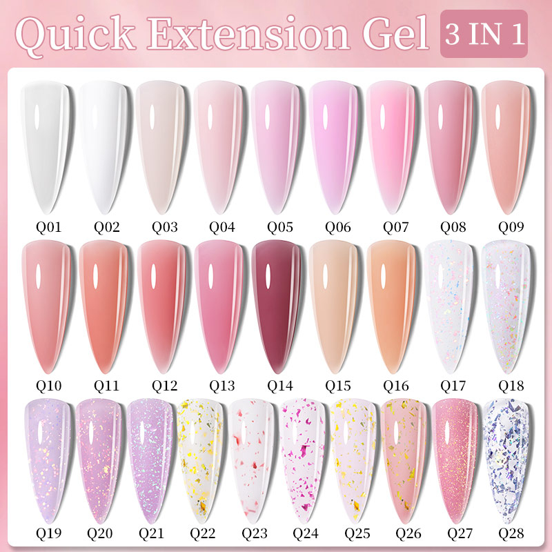 Gel Nối Dài Móng Tay Nhanh Chóng Và Hiệu Ứng Bán Vĩnh Viễn 7ML