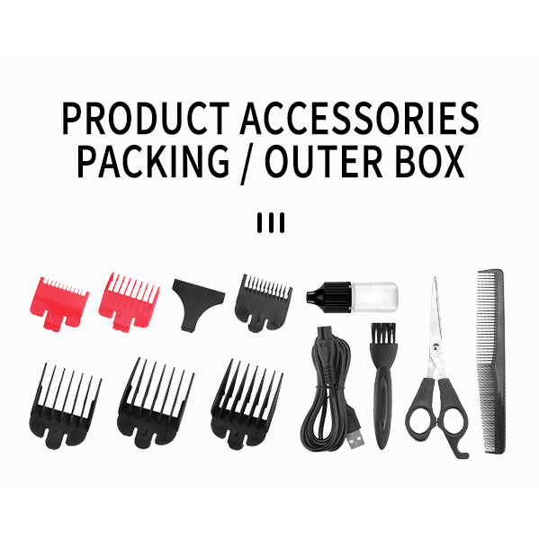 Kemei Tông Đơ Cắt Tóc km-2619 Sạc usb Không Dây Chuyên Nghiệp Cho Nam