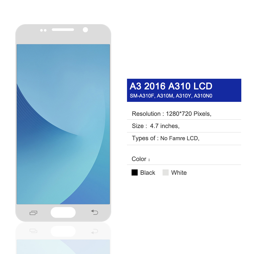 Màn Hình LCD Cảm Ứng Thay Thế Cho Samsung Galaxy A3 2016 A310F A3100