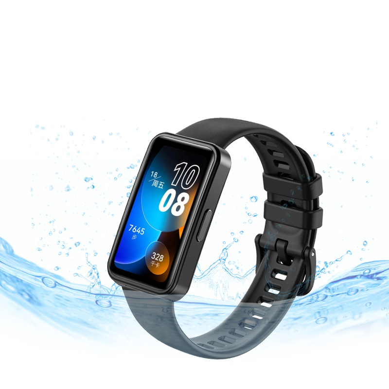 Dây Đeo Thay Thế Bằng Silicone Mềm Nhiều Màu Sắc Cho Huawei Band 8 7 6 8