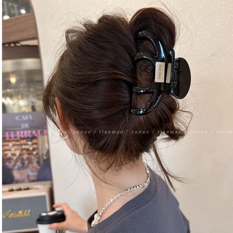 Kẹp Tóc acrylic Đơn Giản Thời Trang Hàn Quốc Chất Lượng Cao