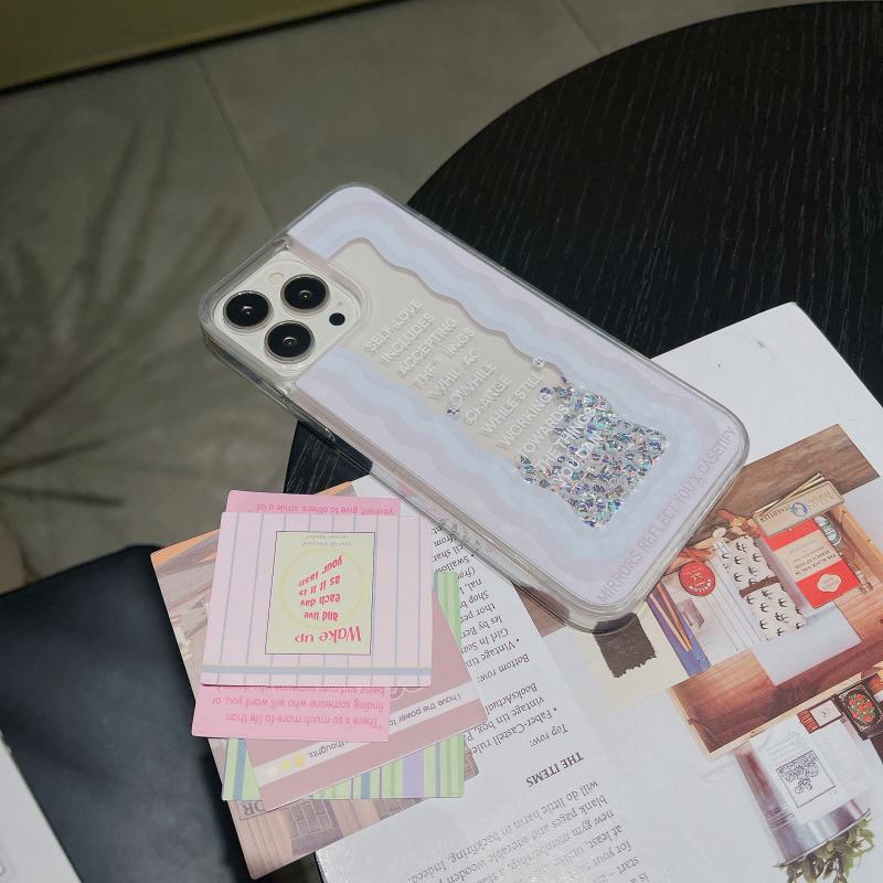 Ốp Điện Thoại Silicon Mềm Trong Suốt Chống Sốc Họa Tiết Gợn Sóng Đơn Giản Cho iPhone 14 13 12 11 Pro Max 14 Plus