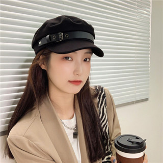  Nón Beret Da Panama Đính Nút Thời Trang Mùa Đông H67 