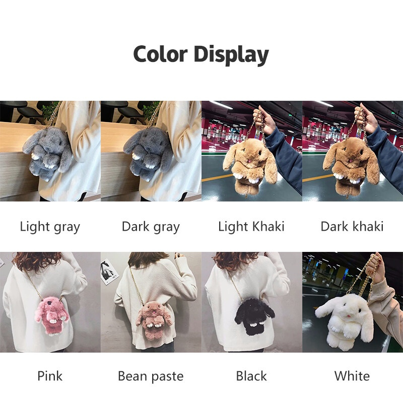 Túi đeo chéo thỏ cotton ngyên chất phong cáh Hàn Quốc thời trang dành cho nữ | BigBuy360 - bigbuy360.vn