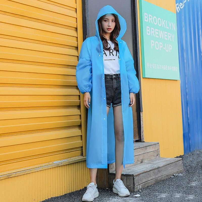 Áo Mưa Unisex Siêu Nhẹ Tiện Dụng Cho Người Lớn Và Trẻ Em