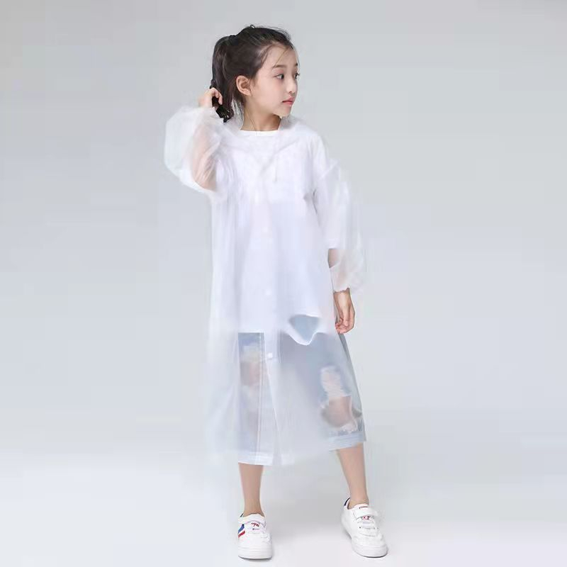 Áo Mưa Unisex Siêu Nhẹ Tiện Dụng Cho Người Lớn Và Trẻ Em