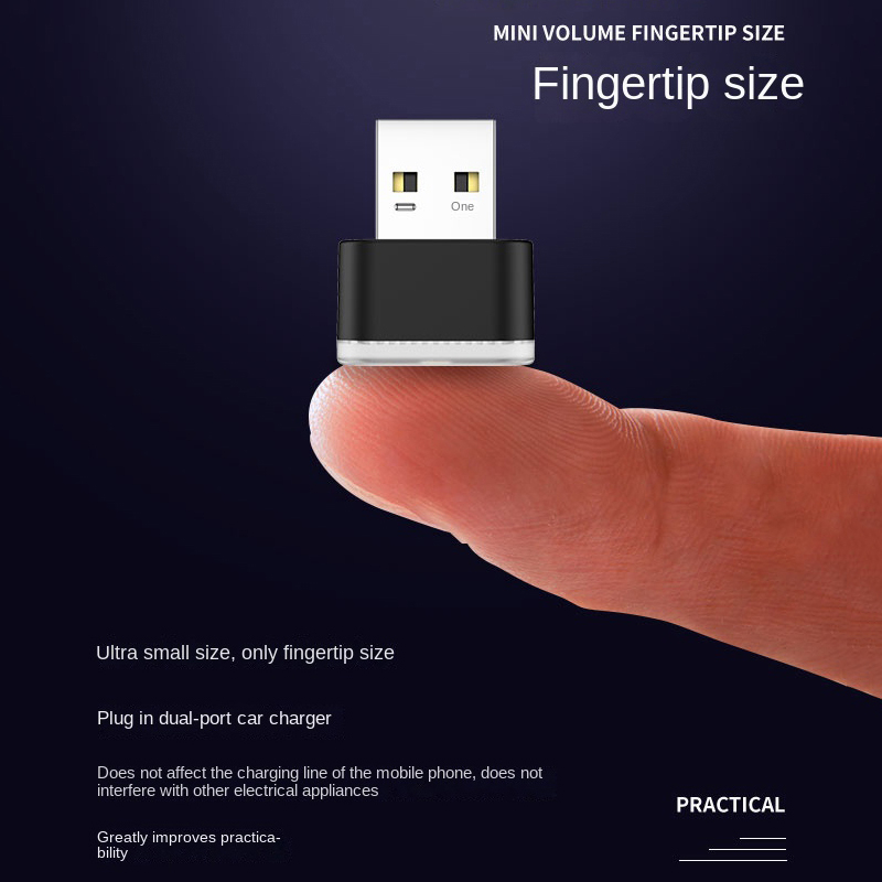 Đèn led usb mini 5v Trang Trí Nội Thất Xe Hơi