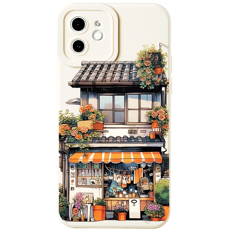 Ốp lưng JEERO mềm hoạt hình dễ thương đẹp Cho iPhone 15 14 13 12 11 Pro Max SE 2020 X XR XS 8 7 ip 6S 6 Plus kute HFF3298